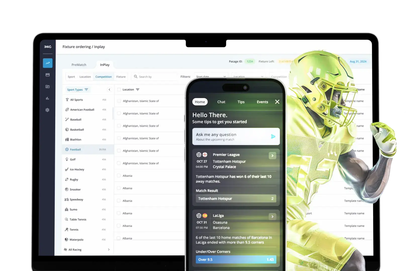 AI sports betting