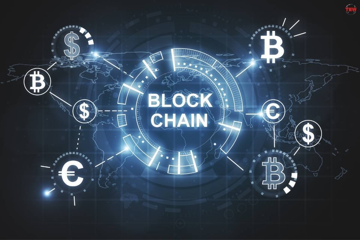 Digital ledger with blockchain nodes and sports icons representing transparent decentralized sports betting