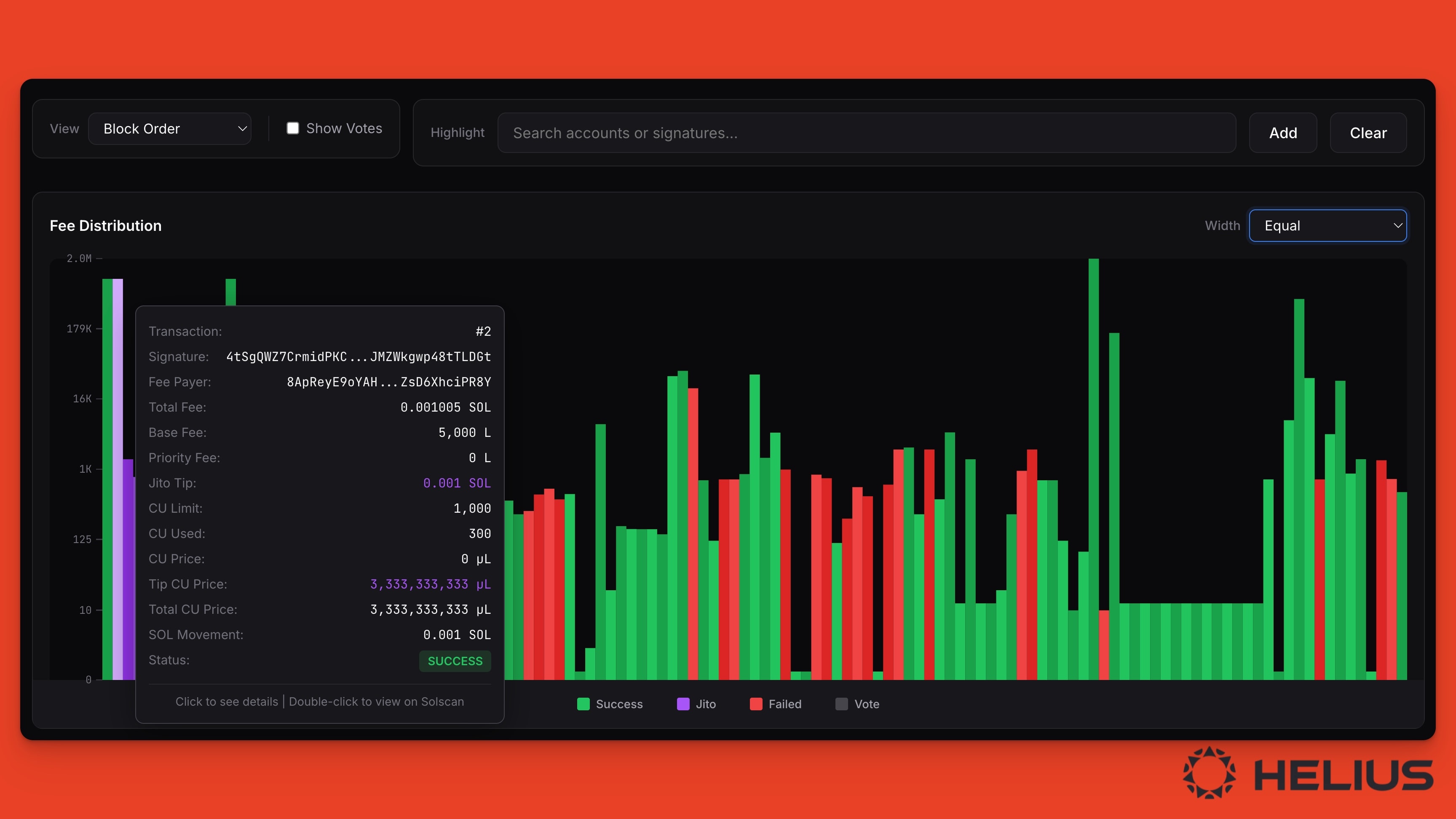 Solana blockchain verification graphic